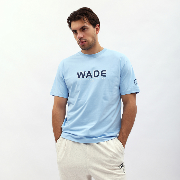 AHSW143-7 Футболка Wade синий